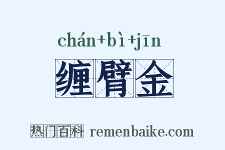 缠臂金是什么意思的图片